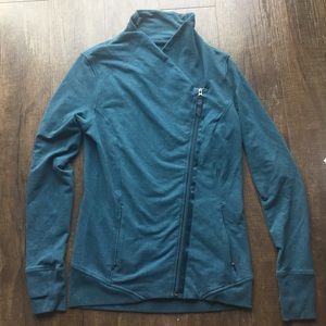 Lululemon asymmetrical zip jacket